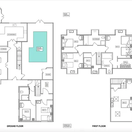 ヴィラ The Coastal - Indoor Swimming Pool - Sauna - Pets